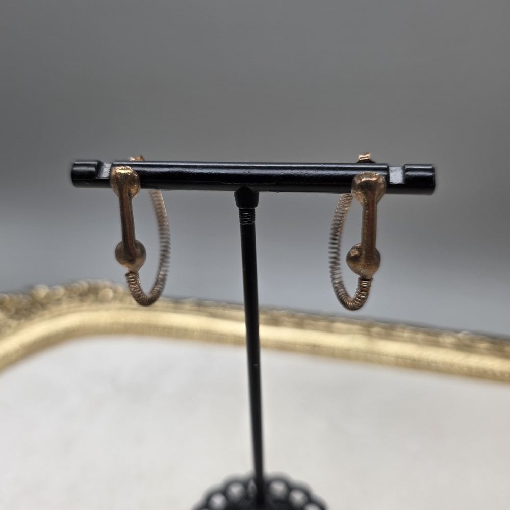 Vintage 80s Telephone Earrings